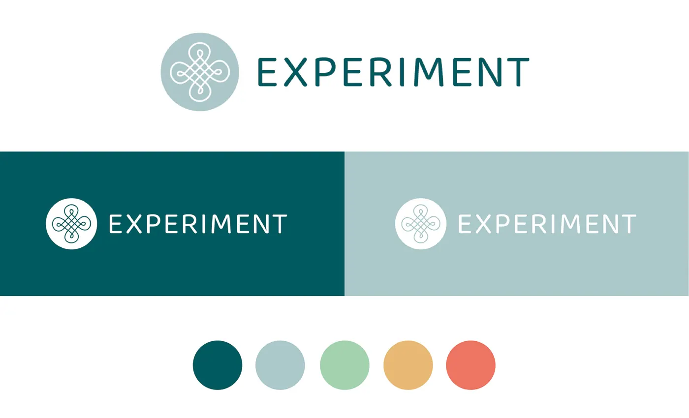 Experiment e.V. Logo und Farbpalette