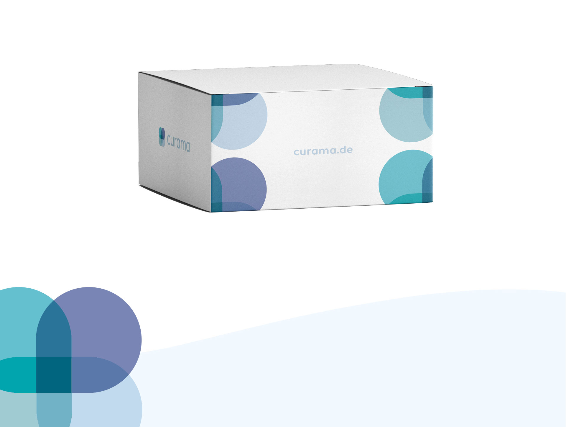 Curama Pflegebox Mockup