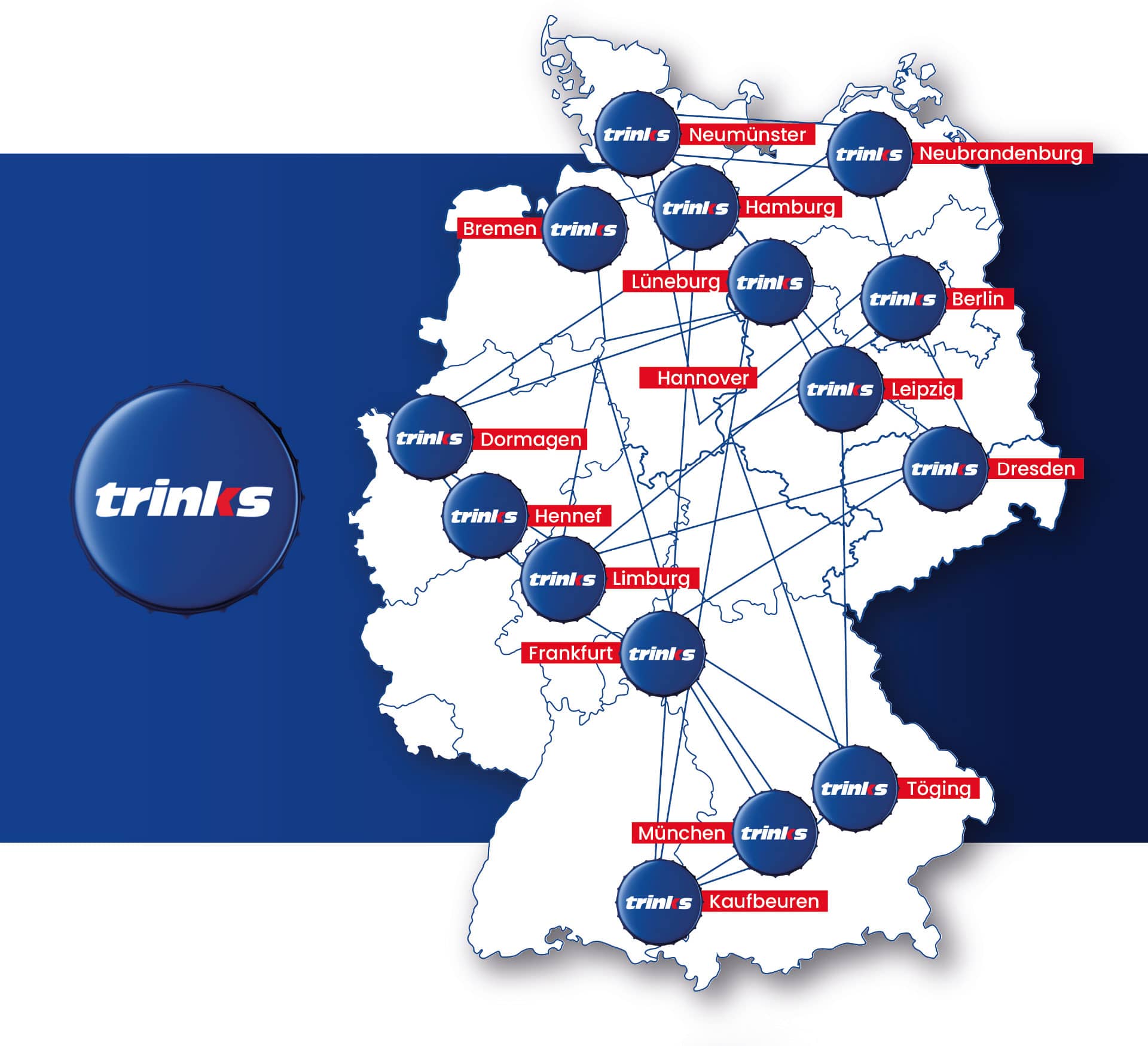 Trinks Standorte