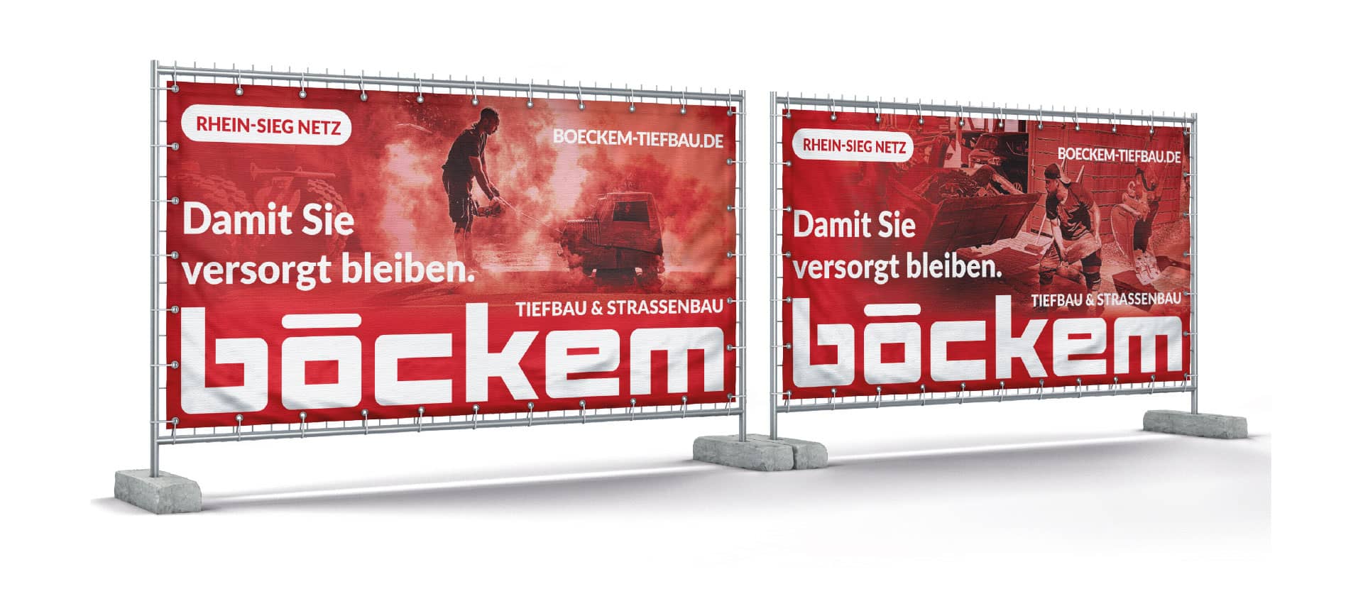 Böckem Bauzaunbanner