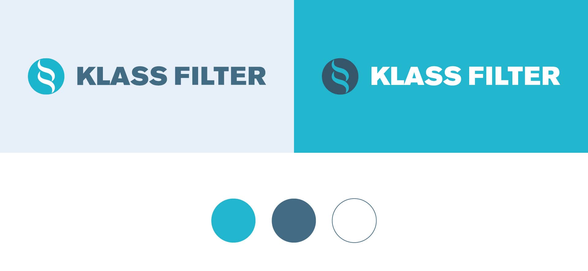 KLASS Filter Logo & Farben